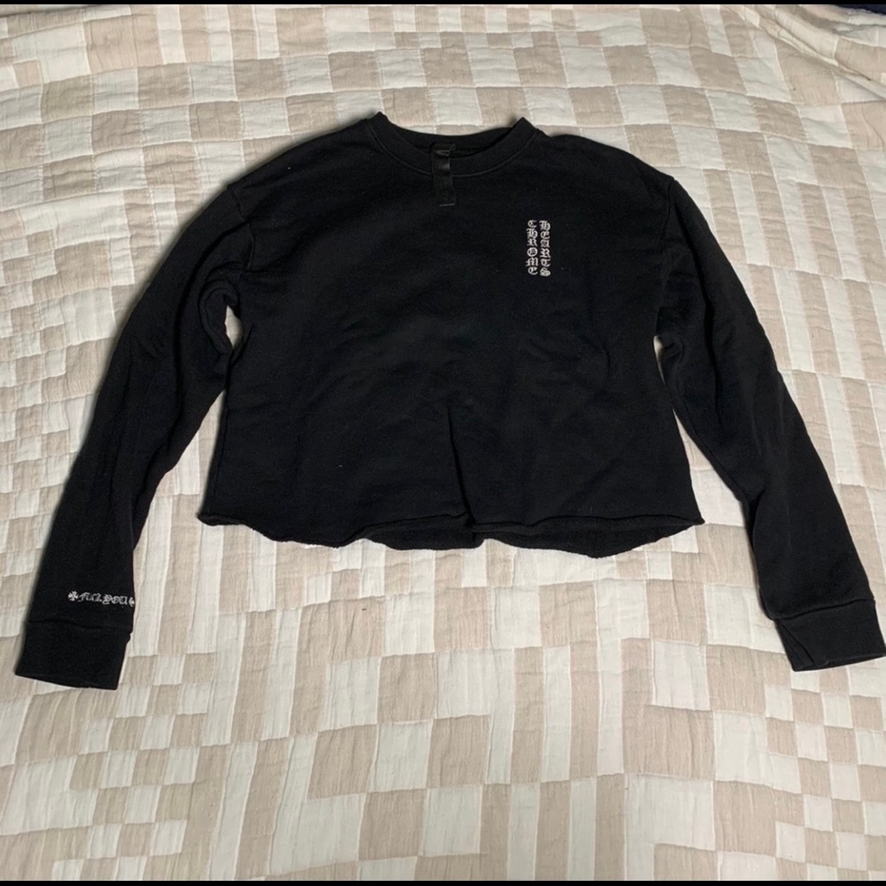 Chrome Hearts Cropped Sweatshirt
